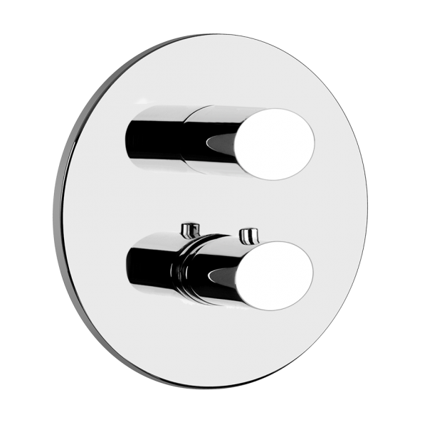 Смеситель для душа встраиваемый Gessi Ovale / 09269+23234