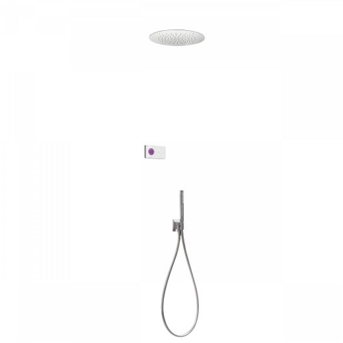 Электронный комплект для душа с термостатом встроенный Tres Shower Technology / 9286555