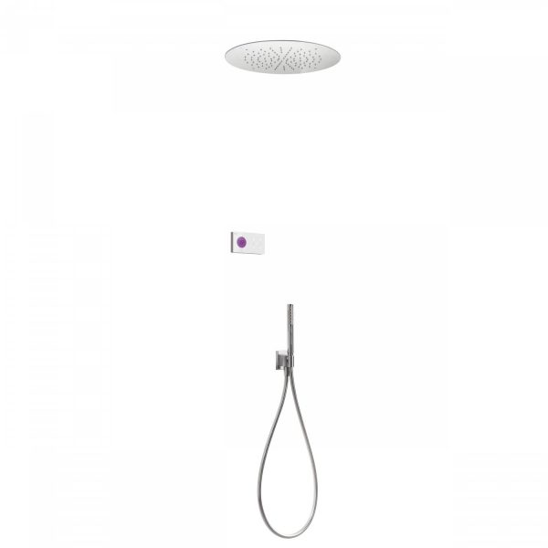 Электронный комплект для душа с термостатом встроенный Tres Shower Technology / 9286557