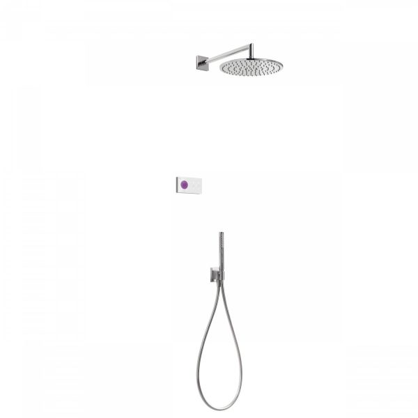 Электронный комплект для душа с термостатом встроенный Tres Shower Technology / 9286558