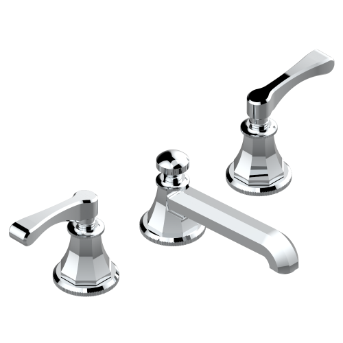 Смеситель для раковины набортный THG Art Déco with lever handles / A55-151/US