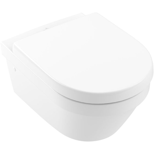 Унитаз подвесной Villeroy&Boch Architectura с открытым смывным краем (круглая модель)