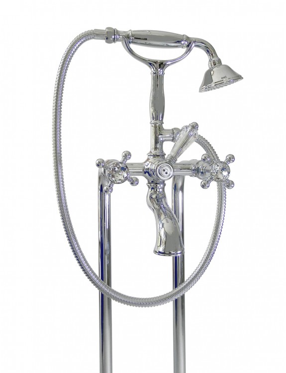 Душевой набор (гарнитур) Nicolazzi Half Dome Crystal / 1401**93+5574 1 Душевой набор (гарнитур) Nicolazzi Half Dome Crystal / 1401**93+5574