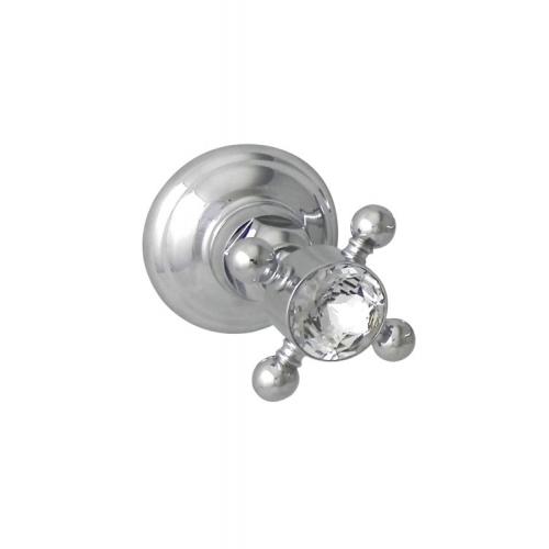Вентиль запорный 1/2" Nicolazzi Half Dome Crystal / 1412**93