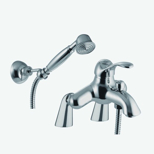 Смеситель для ванны набортный с душевым комплектом Fima Lamp F512923