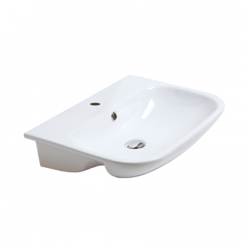 Раковина полувстраиваемая с 1 отв. Olympia Clear 56 SEMINCASSO