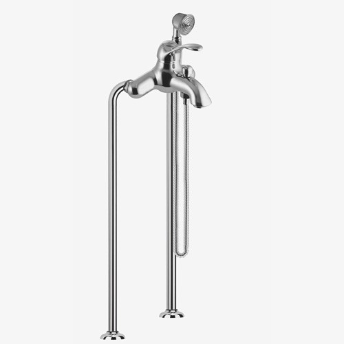 Смеситель для ванны напольный с душевым комплектом Fima Lamp F512893