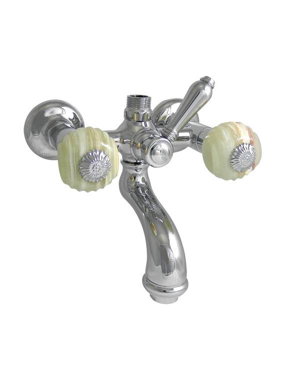 Смеситель для ванны настенный для душевой колонны Nicolazzi Onice / 2100**09O 1 Смеситель для ванны настенный для душевой колонны Nicolazzi Onice / 2100**09O