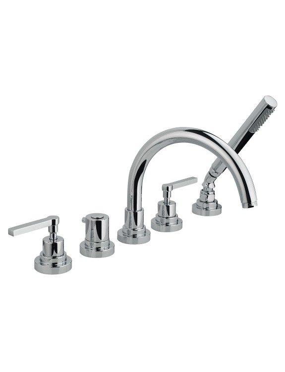 Смеситель для ванны на 5 отверстий с душем Nicolazzi Mac Kinley 05 / 2214**29 1 Смеситель для ванны на 5 отверстий с душем Nicolazzi Mac Kinley 05 / 2214**29
