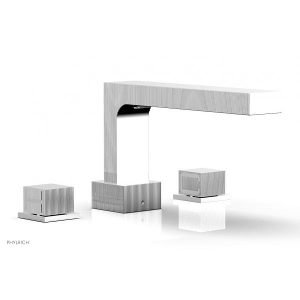 Смеситель для ванны набортный Cube Handles 291-43 Phylrich Stria