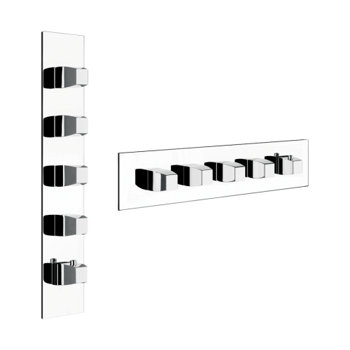 Смеситель термостатичсекий многофункциональный Gessi Mimi / 43107+43088