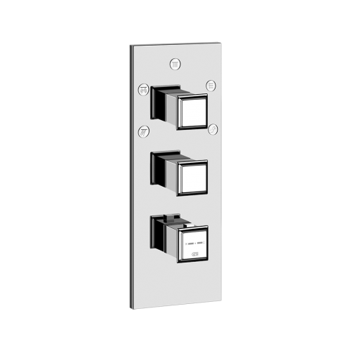 Смеситель для душа встраиваемый Gessi Eleganza / 43111+46212