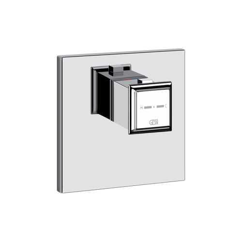 Смеситель для душа встраиваемый Gessi Eleganza / 43281+46252