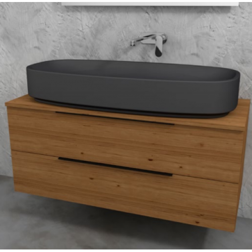 Тумба под раковину Flaminia Box 120 BX949 (2 ящика) H50