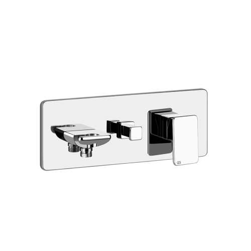 Смеситель для душа встраиваемый Gessi Ispa / 44639+44902