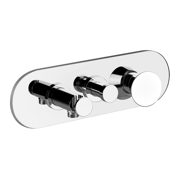 Смеситель для душа встраиваемый Gessi Cono / 44639+45040 1 Смеситель для душа встраиваемый Gessi Cono / 44639+45040