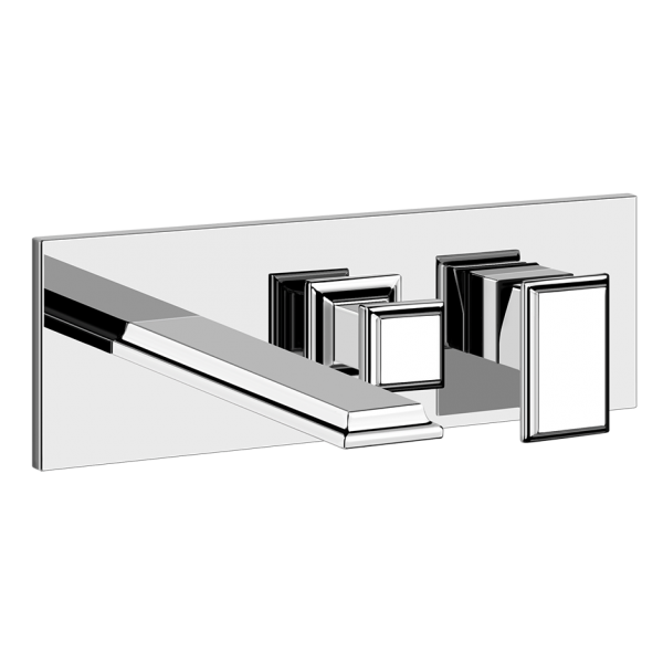 Смеситель для ванны встраиваемый Gessi Eleganza / 44639+46136 1 Смеситель для ванны встраиваемый Gessi Eleganza / 44639+46136