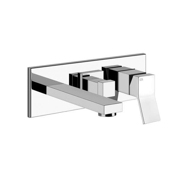 Смеситель для ванны с душем Gessi Rettangolo / 44639+53136 1 Смеситель для ванны с душем Gessi Rettangolo / 44639+53136