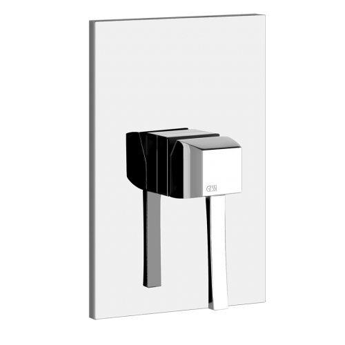 Смеситель для душа встраиваемый Gessi Mimi / 44655+44612
