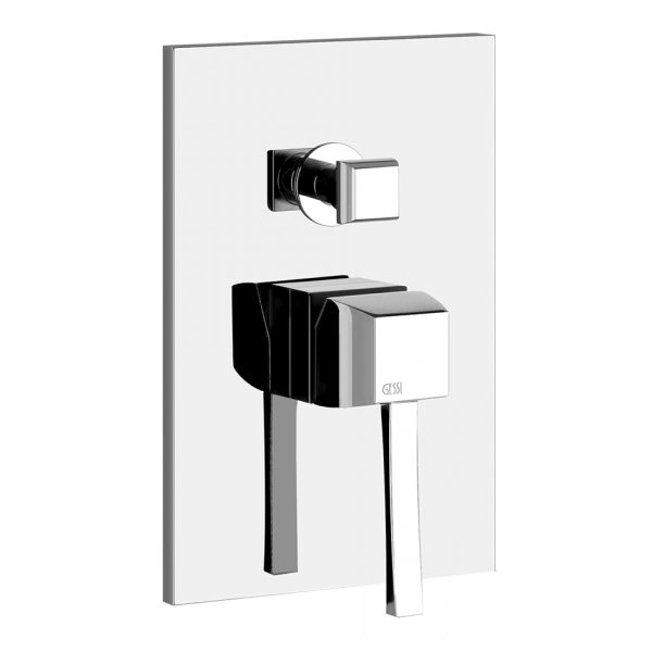 Смеситель для душа встраиваемый Gessi Mimi / 44673+44614