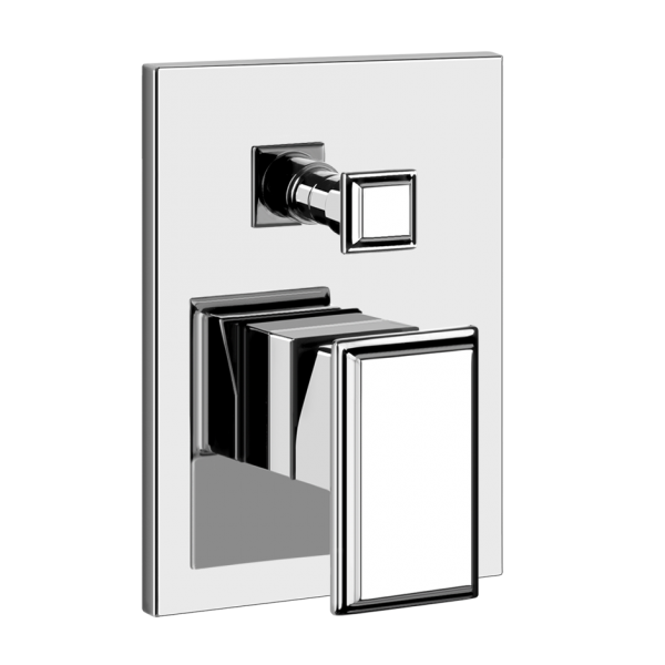 Смеситель для душа встраиваемый Gessi Eleganza / 44673+46079 1 Смеситель для душа встраиваемый Gessi Eleganza / 44673+46079