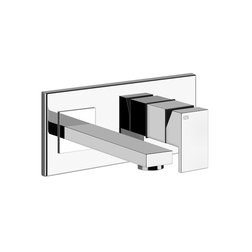 Смеситель для раковины встраиваемый Gessi Rettangolo / 44697+44834