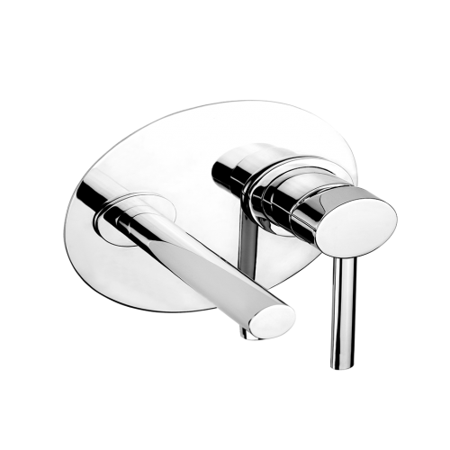 Смеситель для раковины встраиваемый Gessi Ovale / 44697+44852