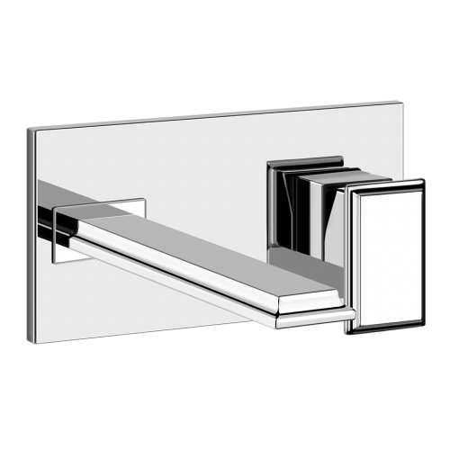 Смеситель для раковины встраиваемый Gessi Eleganza / 44697+46088