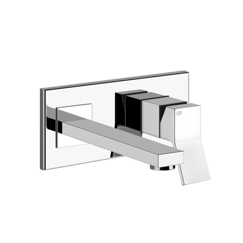 Смеситель для раковины встраиваемый Gessi Rettangolo / 44697+53088