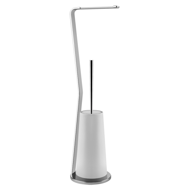 Ёршик для унитаза с держателем для бумаги Gessi Cono / 45633