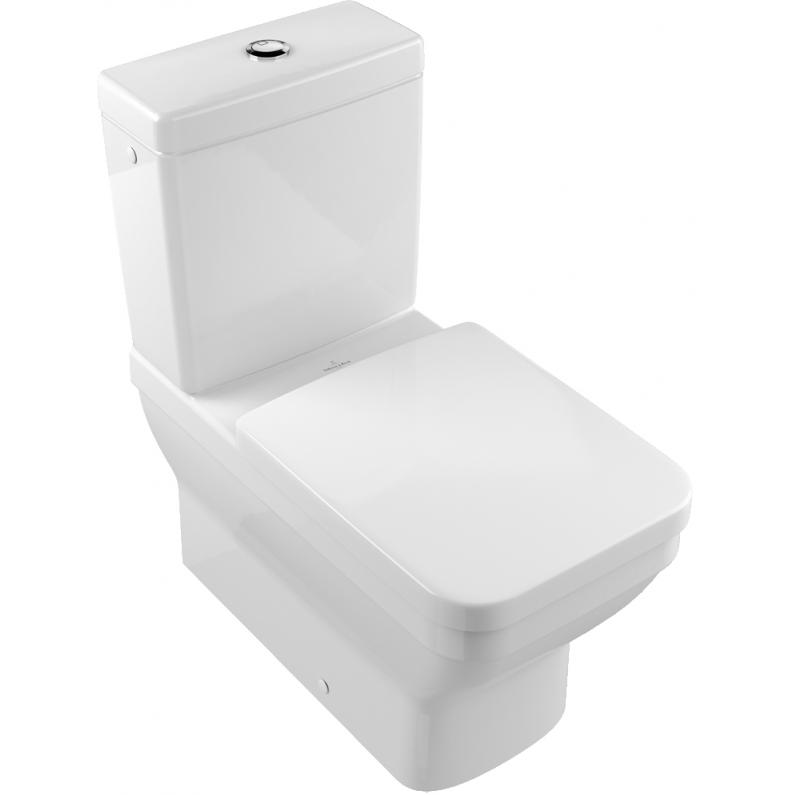 Унитаз-компакт напольный Villeroy&Boch Architectura с вертикальным смывом (прямоугольная модель)