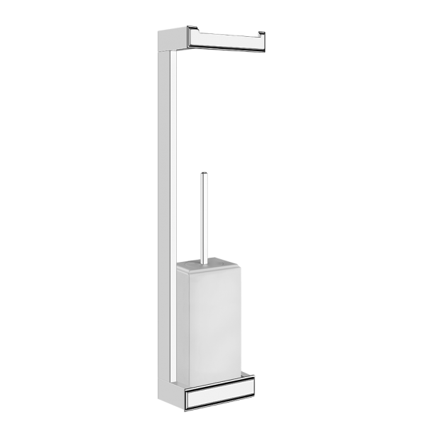 Ёршик для унитаза с держателем для бумаги Gessi Eleganza / 46467