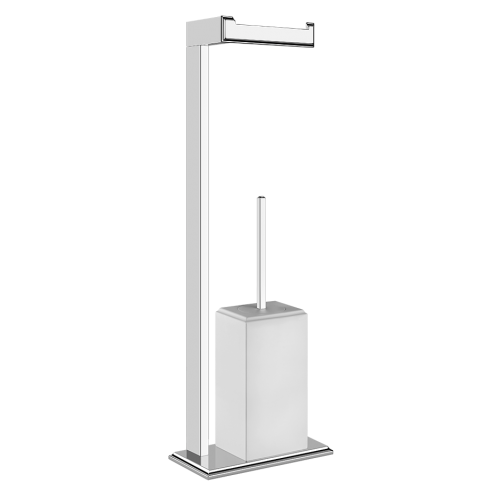 Ёршик для унитаза с держателем для бумаги Gessi Eleganza / 46553