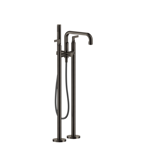 Смеситель для ванны с душем напольный Gessi Inciso / 58099+58028