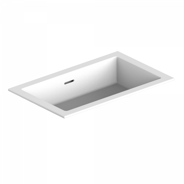 Прямоугольная встраиваемая Раковина THG CARLA 55 x 35 х 12 см