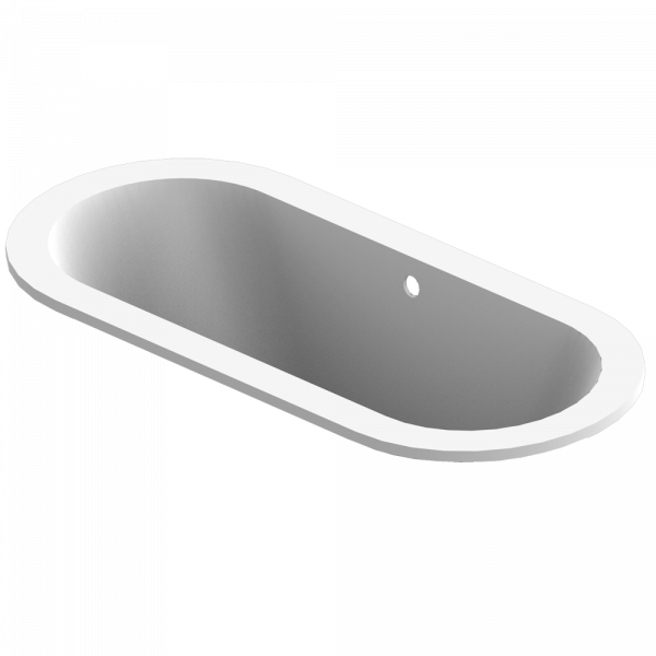 Ванна встраиваемая THG Passy 180x80x59 См