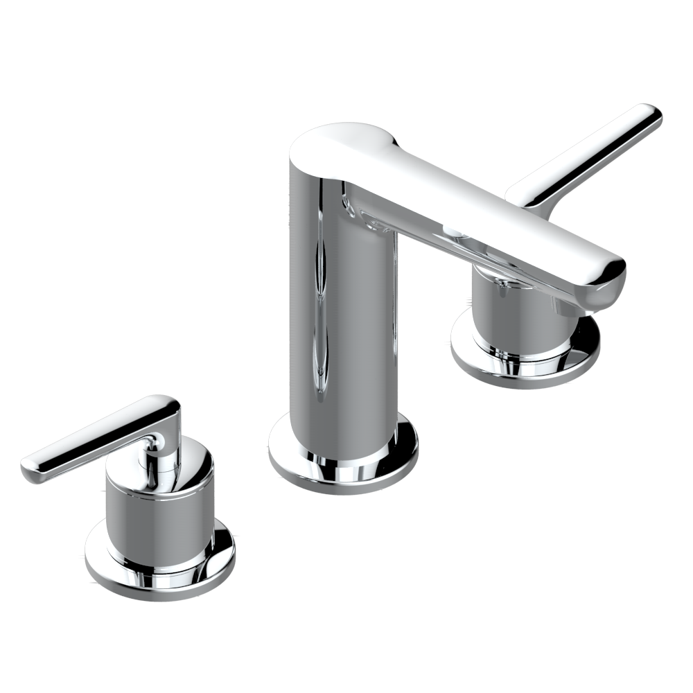 Смеситель для раковины набортный THG System métal lisse à manettes / G9B-152M/US