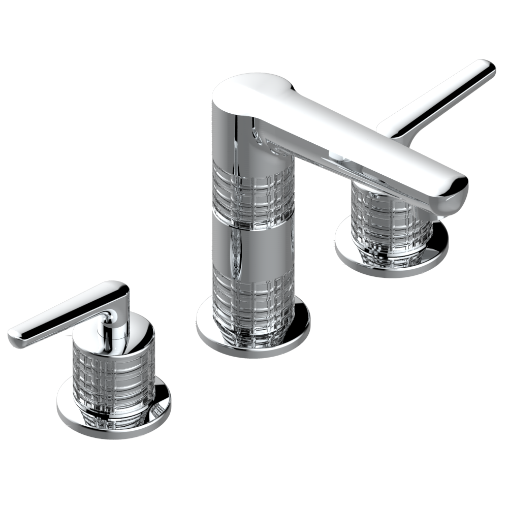 Смеситель для раковины набортный THG System cristal à manettes / G9K-152M/US