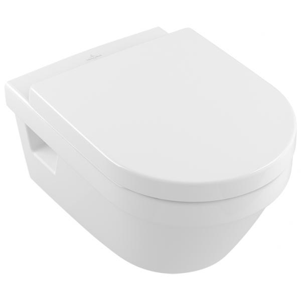 Унитаз подвесной Villeroy&Boch Architectura с открытым смывным краем (округлая модель)