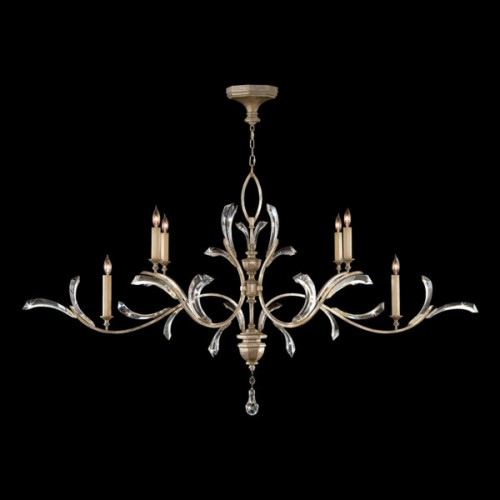Светильник Fine Art Beveled Arcs 74 Oblong Chandelier