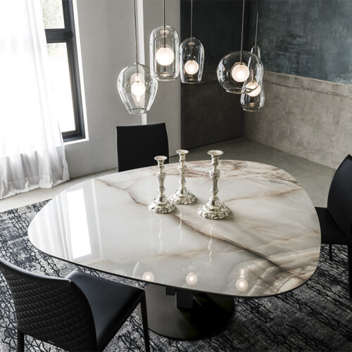 Стол обеденный Cattelan Italia Skyline Keramik Round