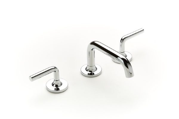 Смеситель для раковины Burlington на 3 отверстия / 17-08-PC, цвет хром, Crosswater