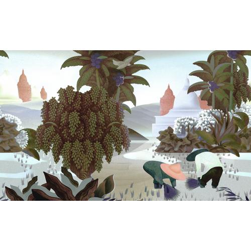 Обои Arte Décors & Panoramiques Hills of Sapa 97591