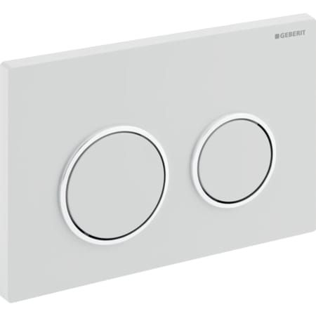 Смывная клавиша Geberit Omega20, двойной смыв