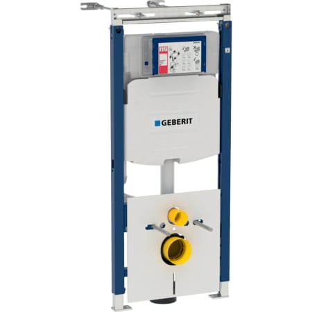 Инсталляция Geberit Duofix для подвесного унитаза, 112 см, со смывным бачком скрытого монтажа Sigma 12 см