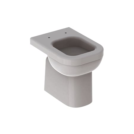 Напольный унитаз вертикальный смыв Geberit Renova Comfort Square, увеличенной высоты, полузакрытая форма