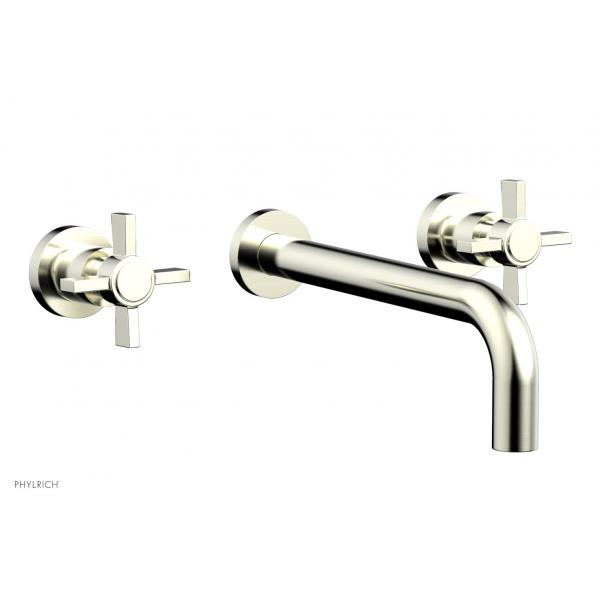 Смеситель для раковины на стену 10" Spout - Blade Cross Handles DWL137-10 Phylrich Basic