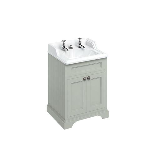 Тумба под раковину с дверцами Burlington FF8O + B14 65см