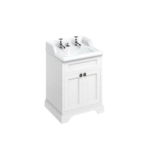 Тумба под раковину с дверцами Burlington FF8W + B14 65см