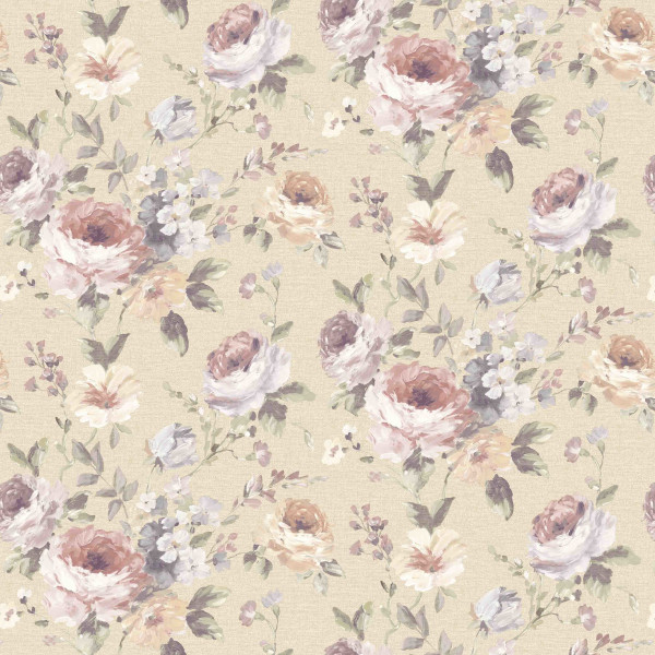 Обои Grandeco Paisley Flower / A27204